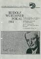 Rudolf Würthner Pokal 1984
