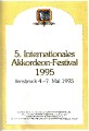5. Internationales Akkordeon-Festival Innsbruck 1995