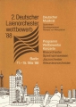 2. Deutscher Laienorchesterwettbewerb 1988 in Berlin