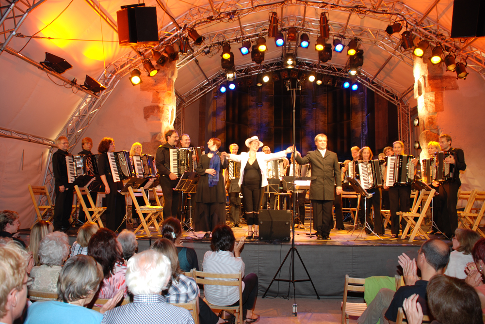Abschlussfoto Knef-Konzert 2009